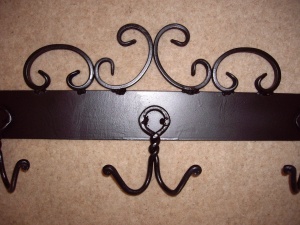 Wrought Iron Coat Hooks & Racks